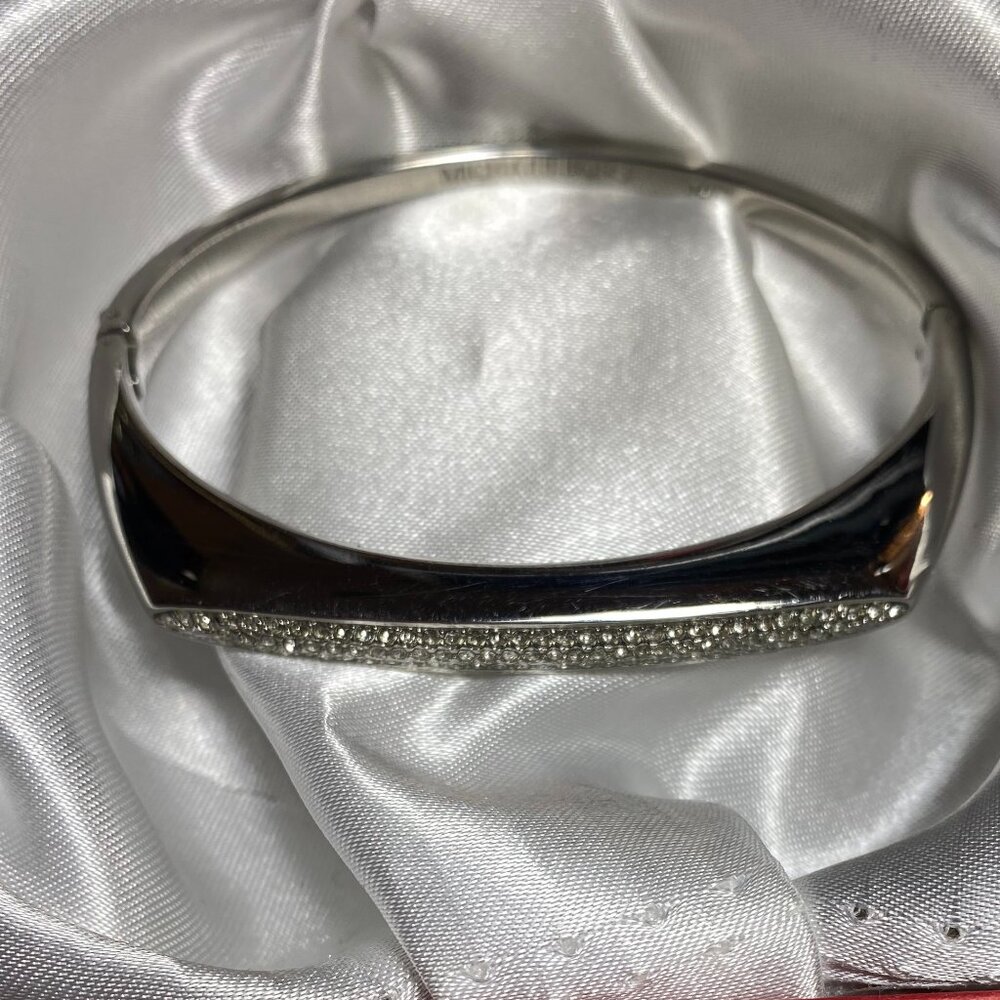Michael Kors Pave Tribal Hinged Bracelet